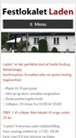 Mobile Screenshot of festlokalet-laden.dk