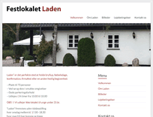 Tablet Screenshot of festlokalet-laden.dk